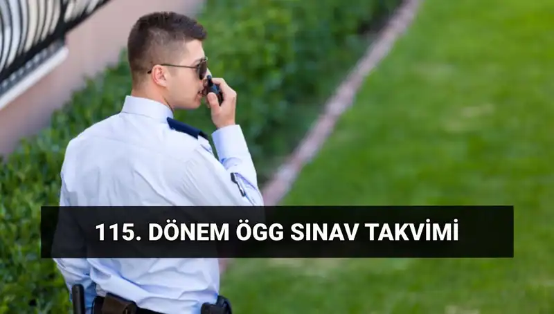 2025 ÖGG Sınav Tarihleri ve Yerleri: EGM'den Açıklama Geldi