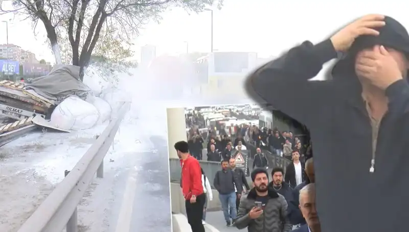 D-100 Karayolu'nda Alçı Yüklü TIR Faciası: Trafik Tamamen Kilitlendi!