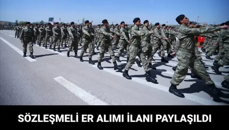 Kara Kuvvetleri Komutanlığı 2023 Yılı Sözleşmeli Er Alımı İçin Başvurular Başlıyor