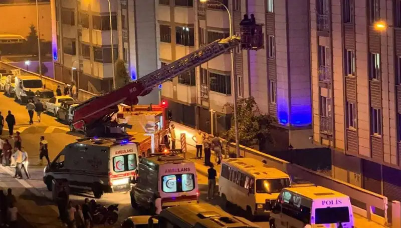 Bilecik'te Yangın Faciası: 9 Kişi Hastaneye Kaldırıldı!