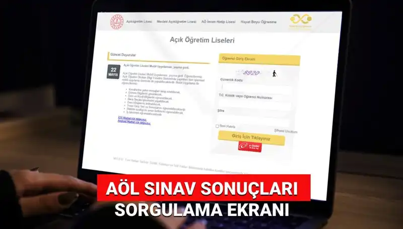 2025 AÖL Sınav Sonuçları Ne Zaman Açıklanacak? MEB Ekranında Anlık Sorgulama İmkanı