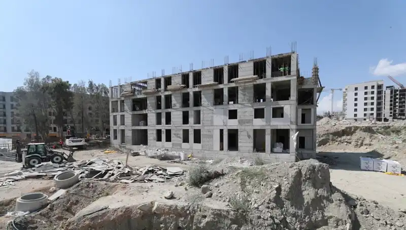 Defne'de Jandarma Hizmet Binaları İnşaatı Hızla İlerliyor