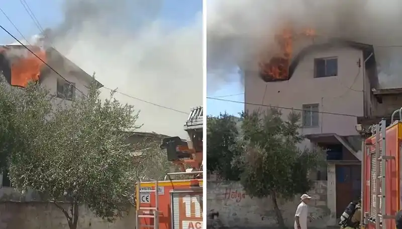 Hatay'da Ev Yangını: Küçük Çocuğun Hayatı Tehlikede!
