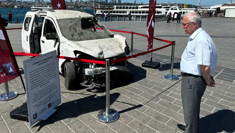 15 Temmuz'da Tankın Ezdiği Otomobillerin Sergisi Başlıyor!