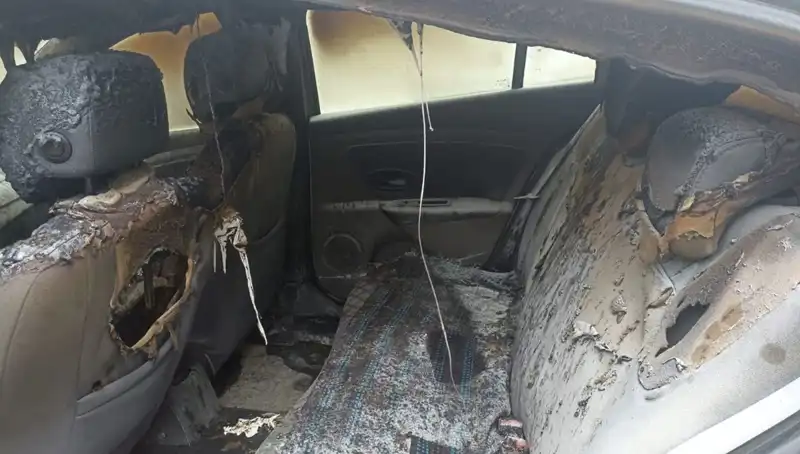 Esenyurt'ta Şok Olay: İsteği Reddedilince Arabasını Yaktı