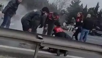 TEM Otoyolu’nda Zincirleme Kaza: 5 Yaralı, Dörtü Polis!