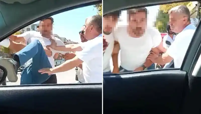 Dolmuş Şoföründen Trafikte Şok Edici Olay: Dehşet Saçtı!