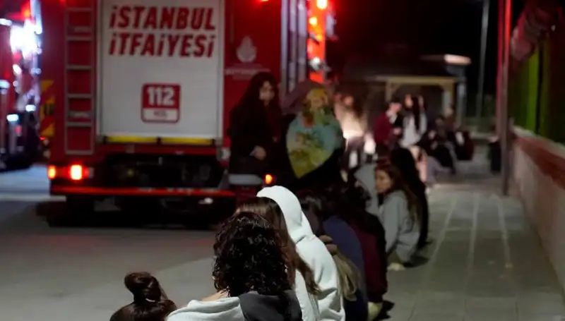 2.500 Kişilik Kız Öğrenci Yurdunda Yangın Paniği: Öğrenciler Güvenliğe Tahliye edildi!
