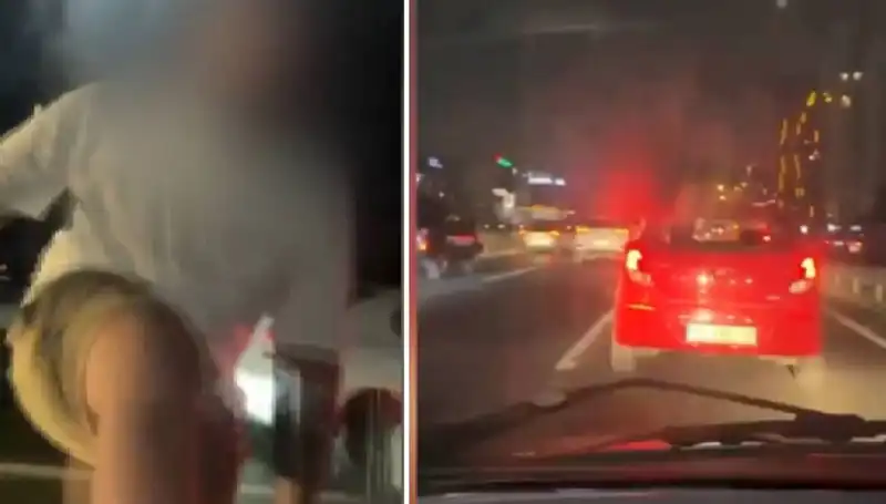 Trafik Magandası Yine Sahne Aldı: Kameralara Yansıyan O Anlar