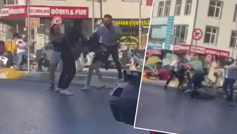 Esenyurt'ta Motosikletli Kadınlara Yönelik Şiddet Olayı: Dehşet Anları Kamerada