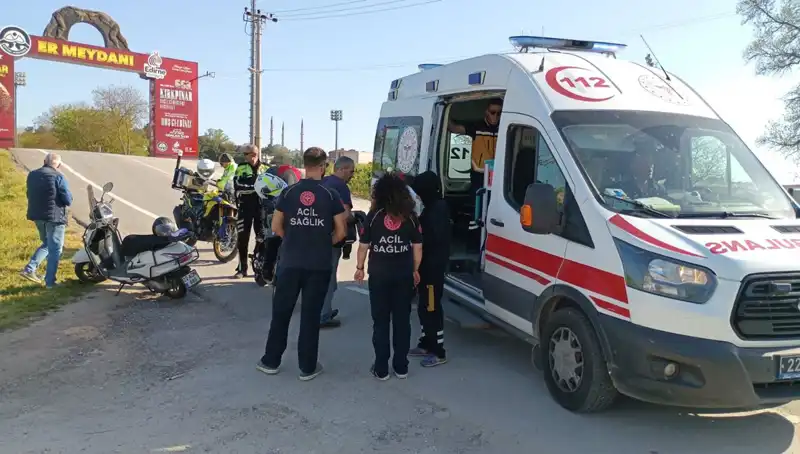 Edirne'de Motosiklet Kazası: Gençler İçin Hayatları Değişen Anlar