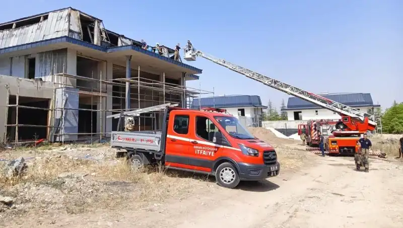 Ankara Gölbaşı'ndaki Villalarda Yangın: Olağanüstü Gelişmeler